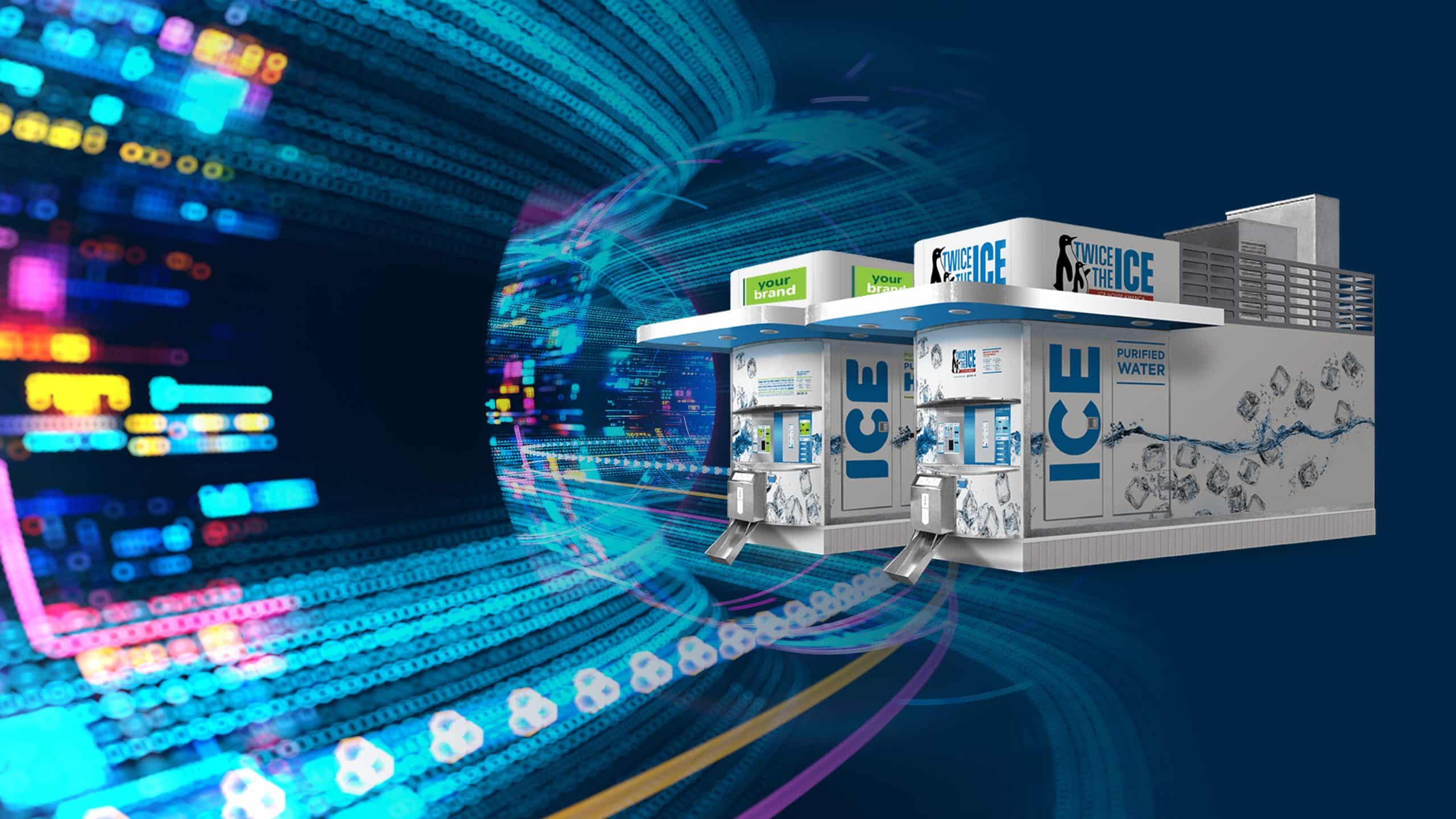 Graphic - Ice Kiosk illustration