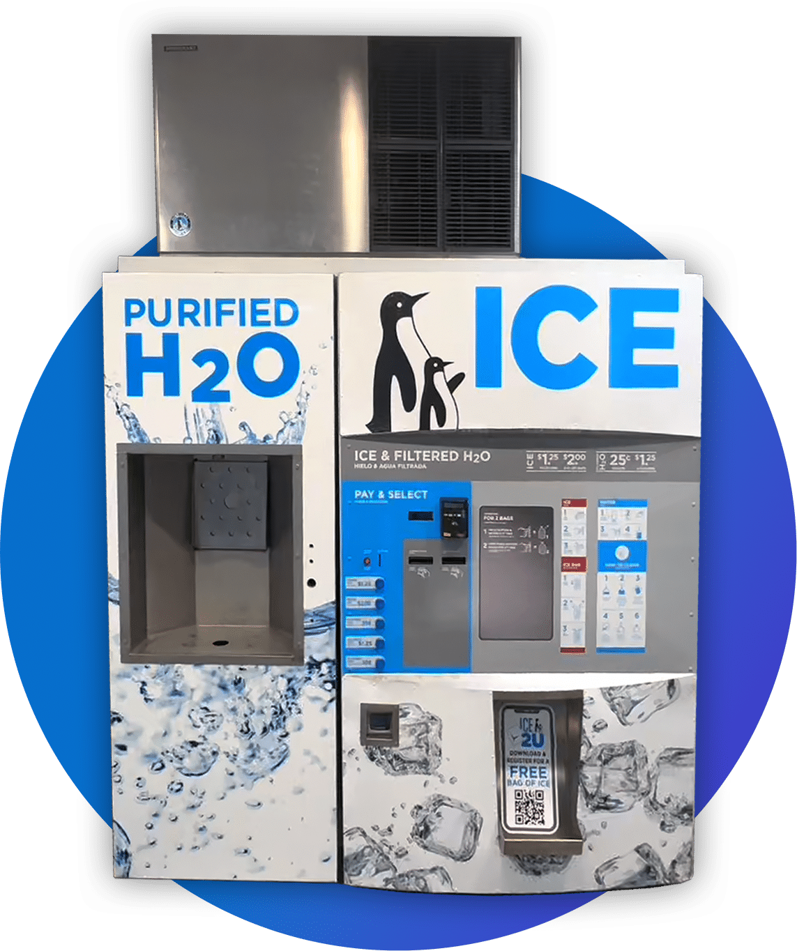 The Water & Ice Vending Machine Leader | Ice House America